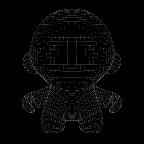 vinyl toy munny 3d model - Munny by Tomas Sinkunas